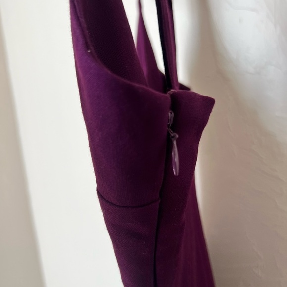 Cinq a Sept Echo dark purple gown size 2 - Picture 7 of 9